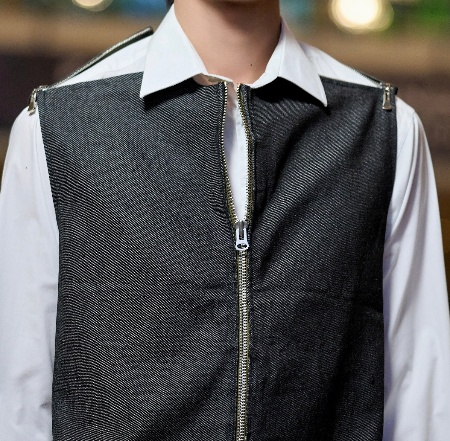 Divider Denim Vest
