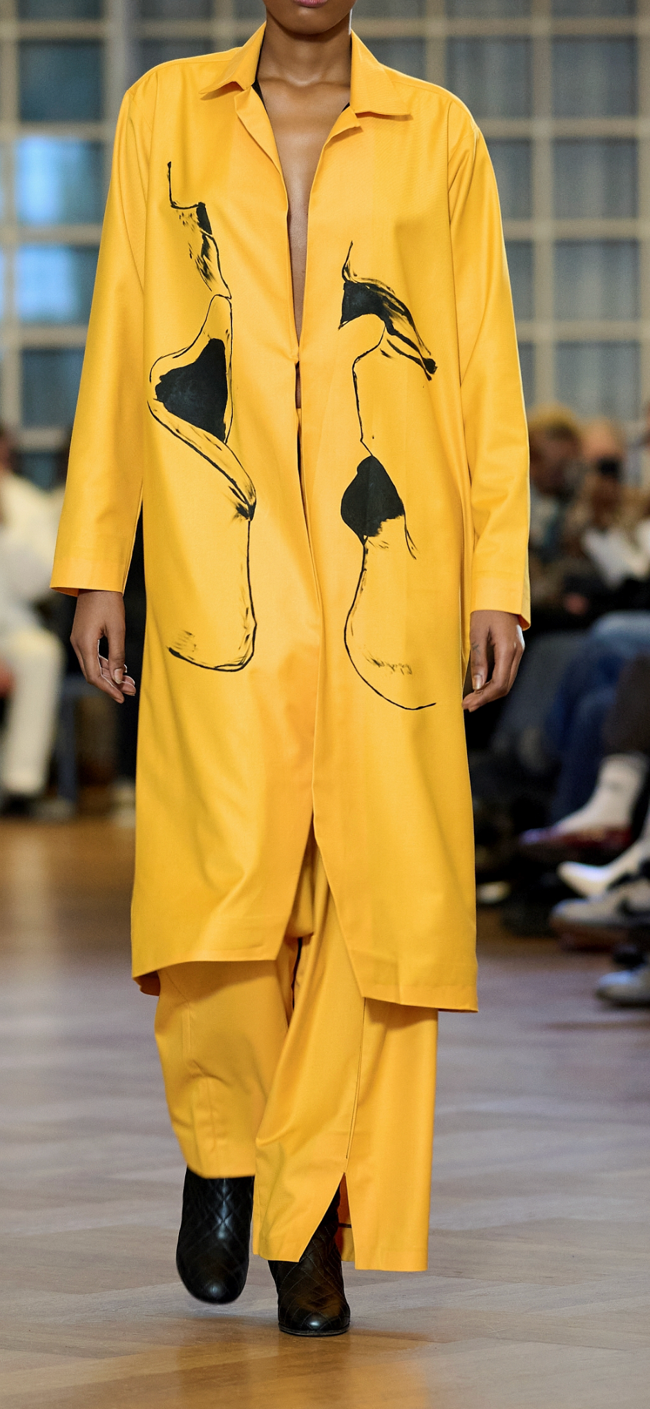 Lip In Long Coat
